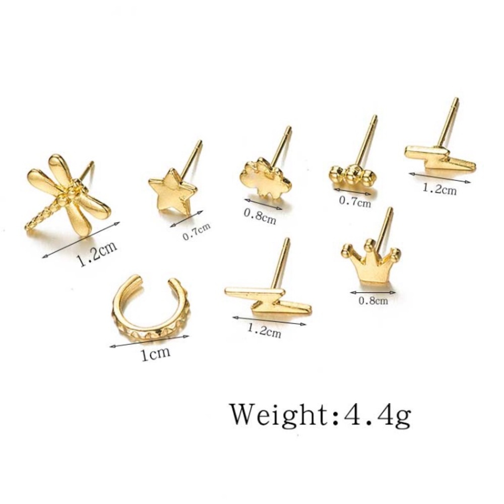NWT🎉 Crown Earring Studs/ Cartilage Dainty… - Picture 5 of 5